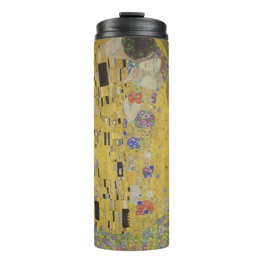 Gustav Klimt The Kiss Thermosbeker (Voorkant)
