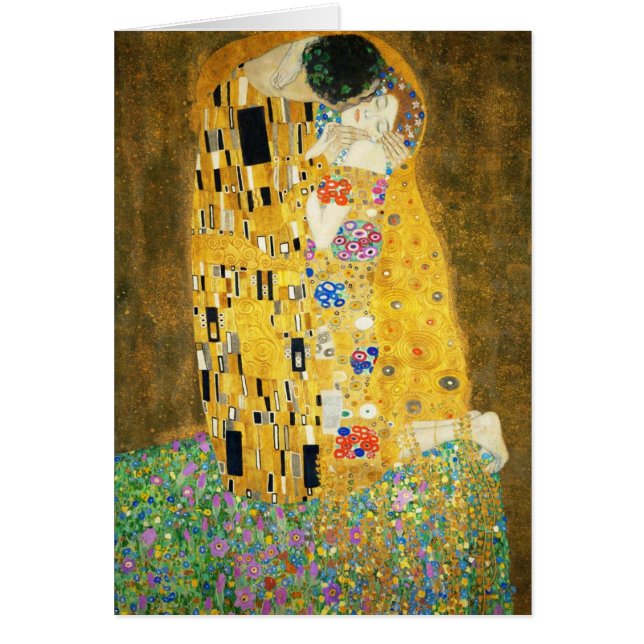 Gustav Klimt The Kiss Vintage (Devant)