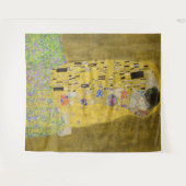 Gustav Klimt - The Kiss Wandkleed (Voorkant (horizontaal))
