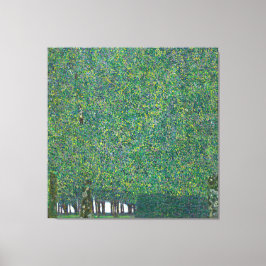 Gustav Klimt - The Park Canvas Afdruk