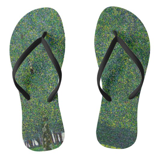 Gustav Klimt - The Park Teenslippers (Voetbed)