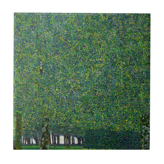 Gustav Klimt - The Park Tegeltje (Voorkant)