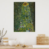 Gustav Klimt "The Sunflower" Poster (Keuken)