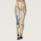 Gustav Klimt The Tree Art , nieuveau Leggings (Achterkant)
