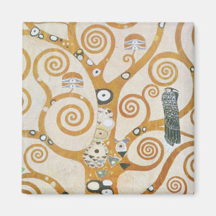 Gustav Klimt The Tree Art , nieuveau Magneet