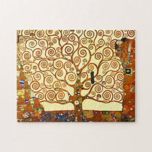 Gustav Klimt The Tree of Life Fine Art Legpuzzel