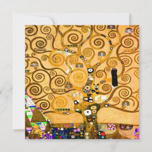 Gustav Klimt Tree of Life Kaart