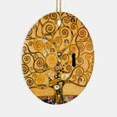 Gustav Klimt Tree of Life Keramisch Ornament (Rechts)