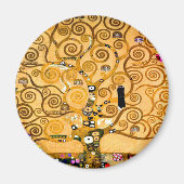Gustav Klimt Tree of Life Magneet (Voorkant)