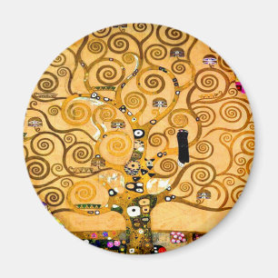 Gustav Klimt Tree of Life Magneet