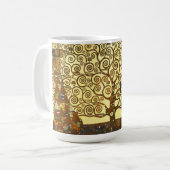 Gustav Klimt Tree of Life Mok (Voorkant links)