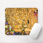 Gustav Klimt Tree of Life Muismat (Met muis)