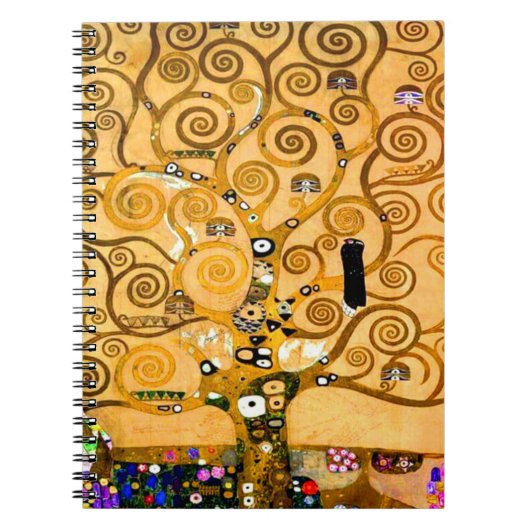 Gustav Klimt Tree of Life Notitieboek (Voorkant)