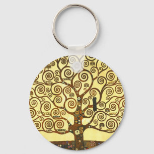 Gustav Klimt Tree of Life Sleutelhanger