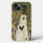 Gustav Klimt - Tuin pad met kippen Case-Mate iPhone Case (Achterkant)