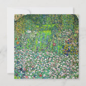 Gustav Klimt - Tuinbouwlandschap en heuvel Kaart (Voorkant)