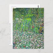 Gustav Klimt - Tuinlandschap en heuveltop Briefkaart (Voorkant / Achterkant)