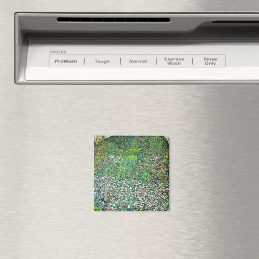 Gustav Klimt - Tuinlandschap en heuveltop Magneet (Insitu (Vaatwasser))