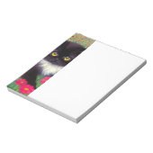 Gustav Klimt Tuxedo Cat Notitieblok (Gedraaid)