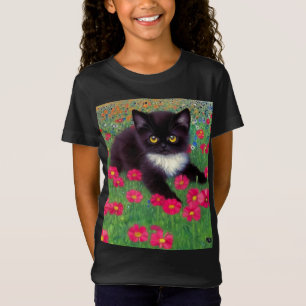 Gustav Klimt Tuxedo Cat T-shirt