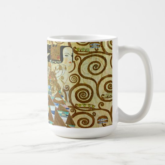 Gustav Klimt Verwachte Mok (Rechts)