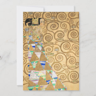 Gustav Klimt - Verwachting, Stoclet-fries Kaart