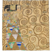 Gustav Klimt - Verwachting, Stoclet Frieze Douchegordijn (Voorkant)