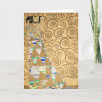 Gustav Klimt - Verwachting, Stoclet Frieze