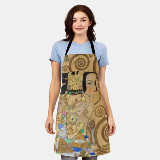 Gustav Klimt - Verwachting, Stoclet Frieze Schort (Gedragen)
