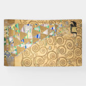 Gustav Klimt - Verwachting, Stoclet Frieze Spandoek (Horizontaal)
