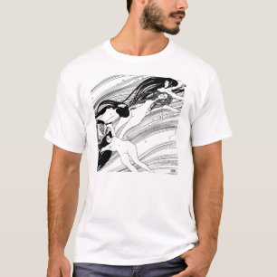 Gustav Klimt - Vis Bloed Surrealistische Japanse K T-shirt