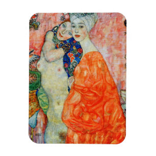 Gustav Klimt - Vrouwelijke Vrienden Magneet