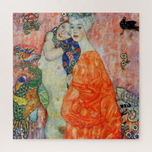 Gustav Klimt - Vrouwenvrienden Legpuzzel