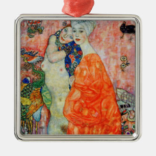 Gustav Klimt - Vrouwenvrienden Metalen Ornament