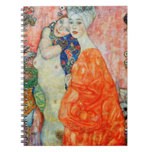 Gustav Klimt - Vrouwenvrienden Notitieboek