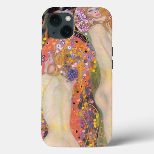 Gustav klimt Water Service IPhone Case (Achterkant)