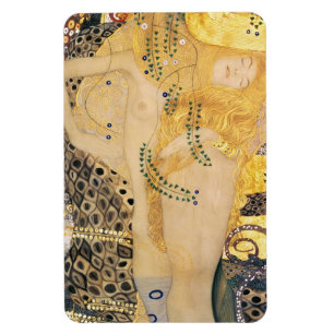 Gustav Klimt - Water Slangen I Magneet