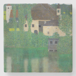Gustav Klimt - Watergietsel Stenen Onderzetter