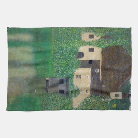 Gustav Klimt - Watergietsel Theedoek (Horizontaal)