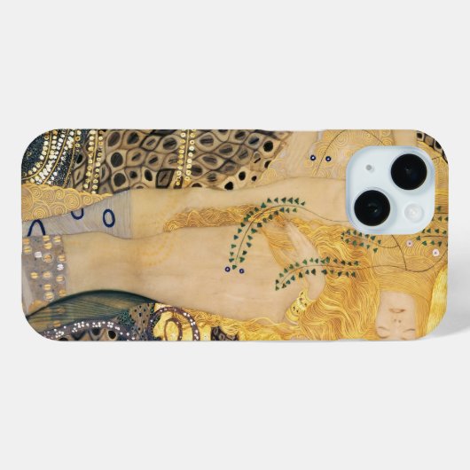 Gustav Klimt - Waterslangen I Case-Mate iPhone Case (Achterkant (horizontaal))