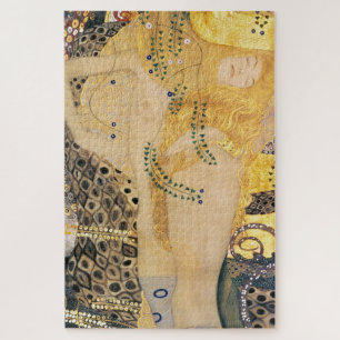 Gustav Klimt - Waterslangen I Legpuzzel
