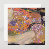 Gustav Klimt - Waterslangen II Kaart (Voorkant / Achterkant)