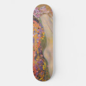 Gustav Klimt - Waterslangen II Skateboard (Voorkant)