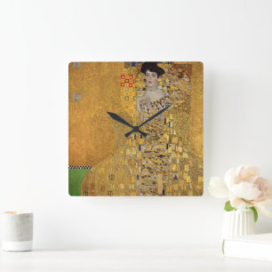 Gustav Klimt Woman in Gold Adele Bloch Bauer klok