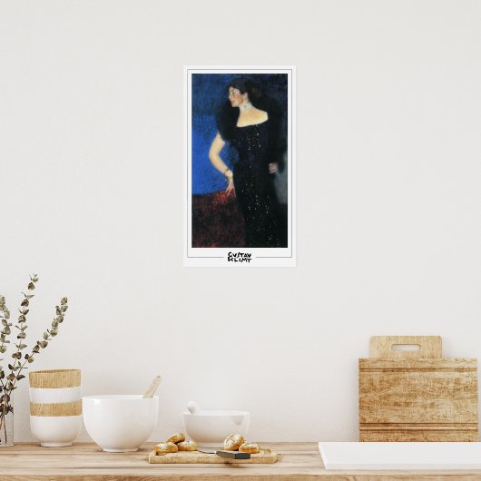 Gustav Klimt Zedign Art Poster #119 (Keuken)