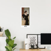 Gustav Klimt Zedign Art Poster #372 (Thuiskantoor)