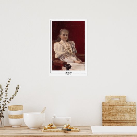 Gustav Klimt Zedign Art Poster #521 (Keuken)