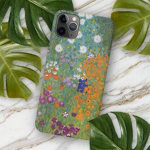 Gustav Klimt Zomer Bloemschilderij Fijne Kunst Sch iPhone 11 Pro Max Hoesje
