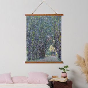 Gustav Klimt's Allee bij Schloss Kammer schilderij Hangend Wandkleed