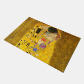 Gustav Klimt's beroemde schilderij The Kiss Deurmat (Schuin)